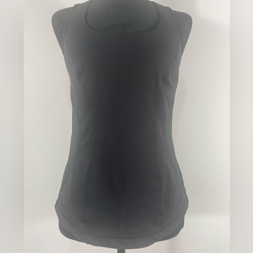 Lululemon Black, Racerback Tank, Built in bra,Size Small - Picture 11 of 11